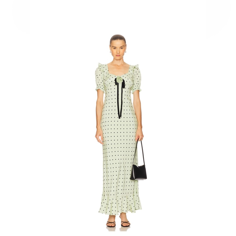 Polka Dot Maxi Dress